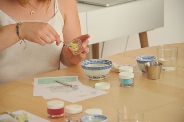 atelier DIY cosmétiques bios Paris avec Bicar&co