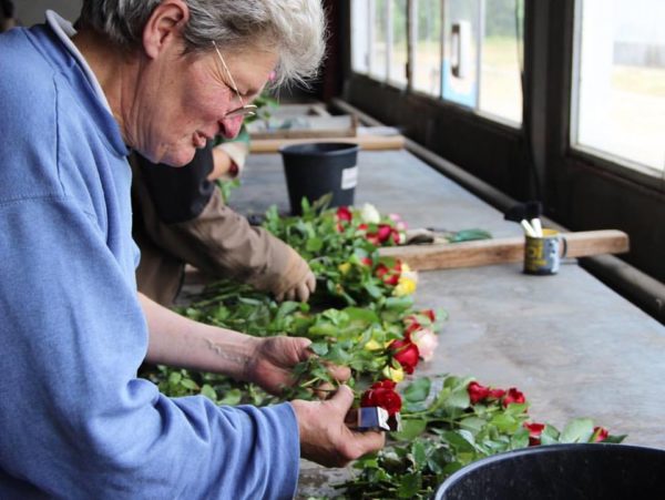 Atelier fabrication de bouquet fleurs bio et locales