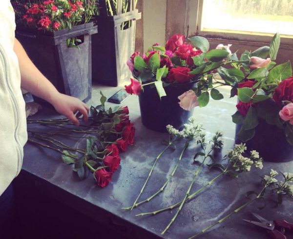 Atelier fabrication de bouquet fleurs bio et locales