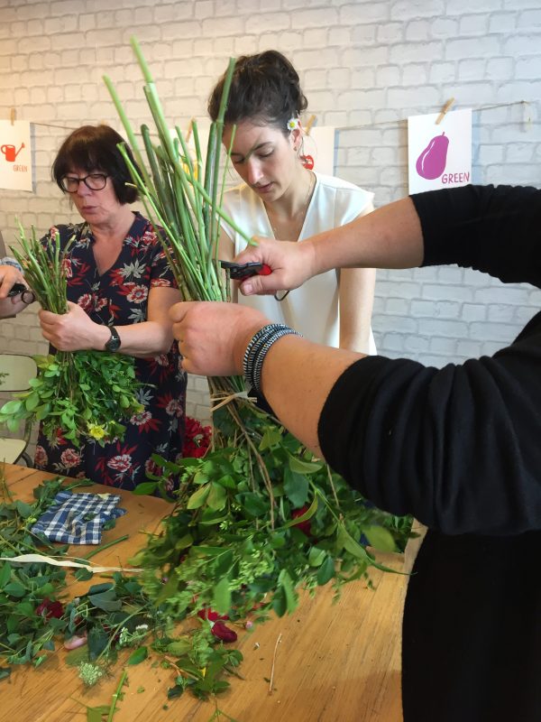 atelier bouquet de fleurs fleurs de cocagne