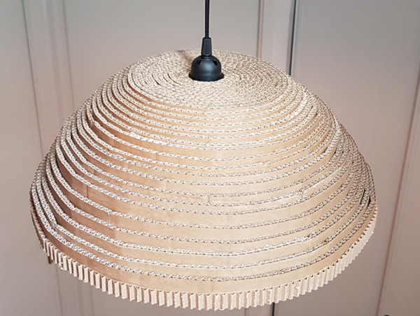 lampe upcyclée