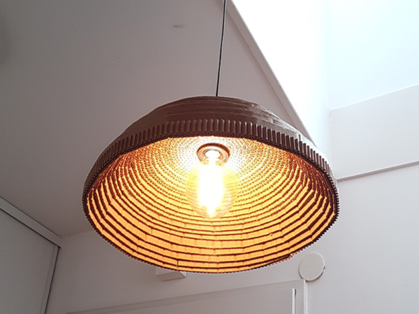 lampe upcyclée