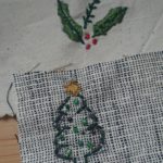 Pull de Noel : atelier apprentissage et confection d’une broderie pour les fêtes